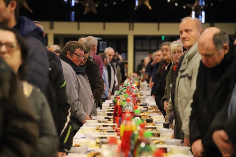 Wigilia dla osób najuboższych, bezdomnych i samotnych Caritas 2019