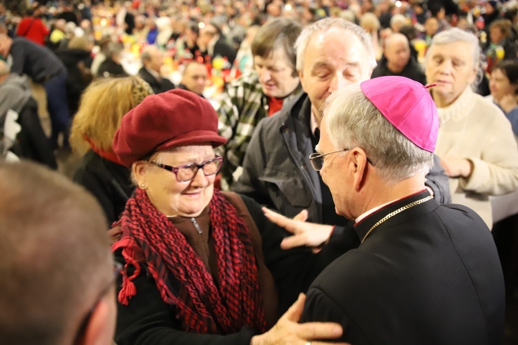 Wigilia dla osób najuboższych, bezdomnych i samotnych Caritas 2019