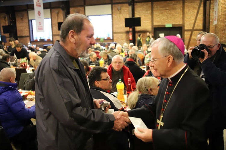 Wigilia dla osób najuboższych, bezdomnych i samotnych Caritas 2019