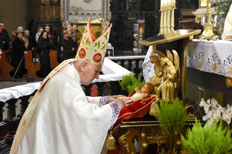 Pasterka z bp. Ignacym w świdnickiej katedrze 2019