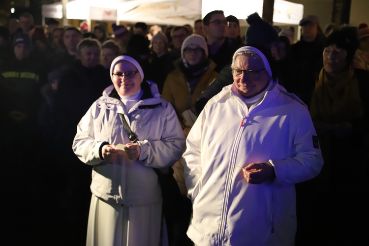 Inauguracja żywej szopki 2019