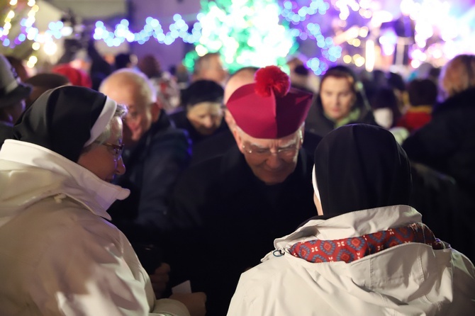 Inauguracja żywej szopki 2019