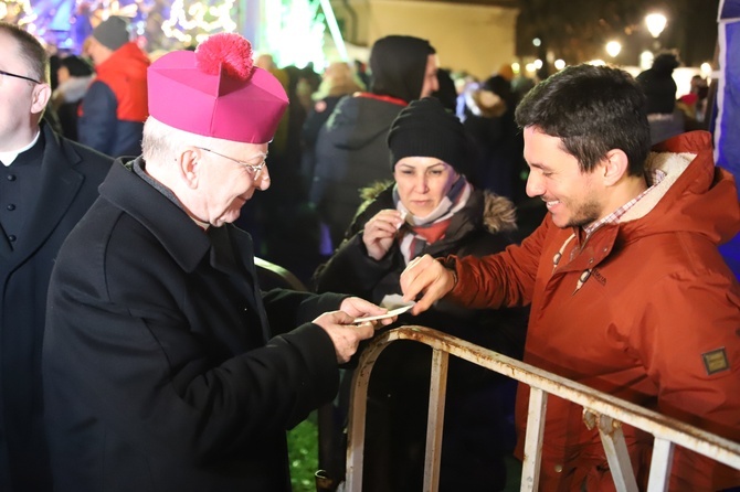 Inauguracja żywej szopki 2019