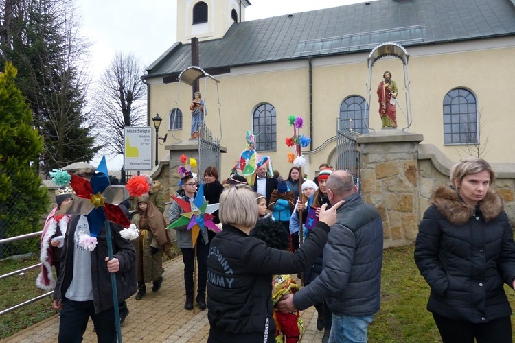 Posłanie kolędników w Uszwi