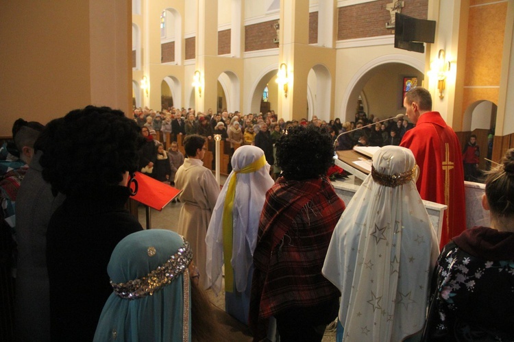 Posłanie kolędników misyjnych w Tarnowie-Mościcach