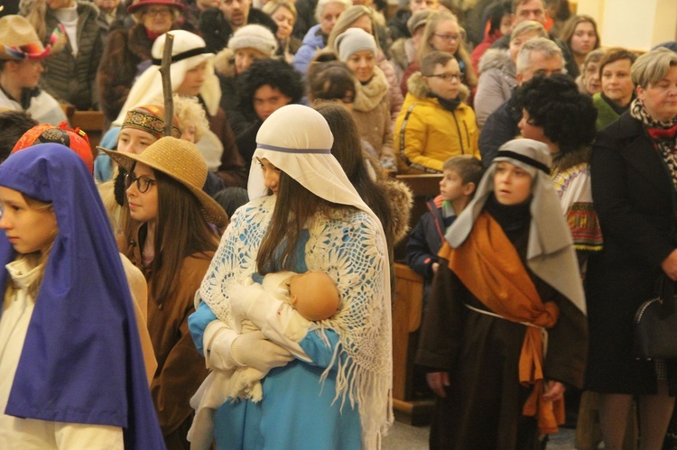 Posłanie kolędników misyjnych w Tarnowie-Mościcach