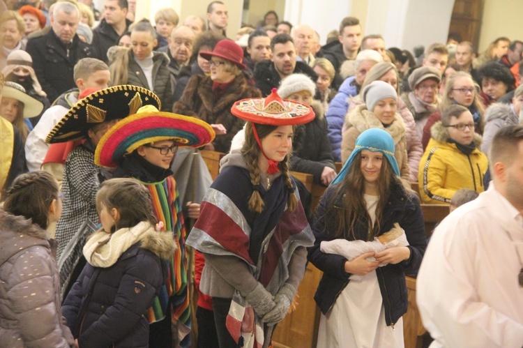 Posłanie kolędników misyjnych w Tarnowie-Mościcach