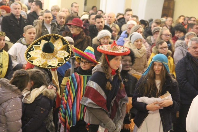 Posłanie kolędników misyjnych w Tarnowie-Mościcach