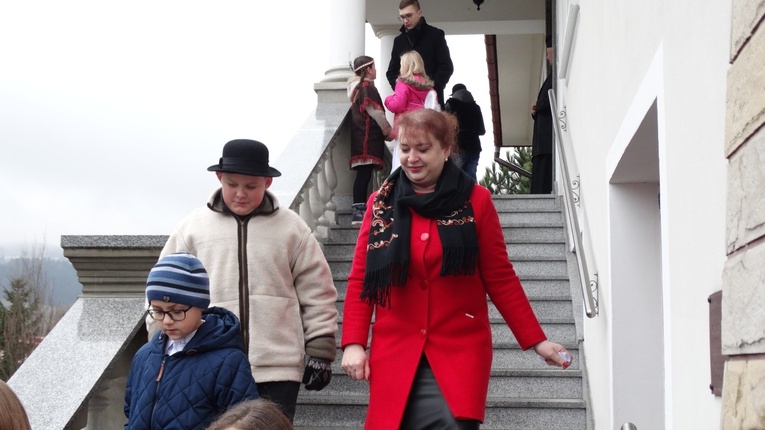 Wojakowa. Posłanie kolędników misyjnych