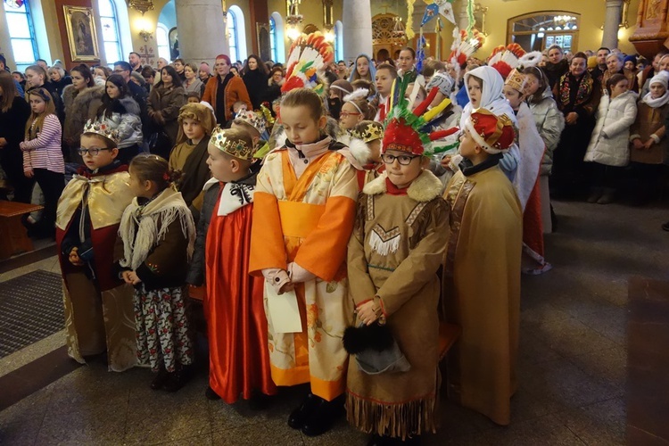 Rozesłanie kolędników misyjnych w Poroninie 2019