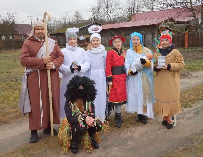 Ocieka. Poszli z Dobrą Nowiną