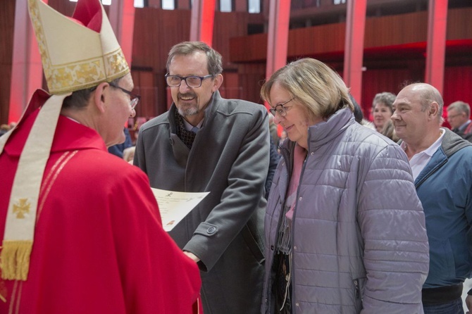 Jubileusze małżeńskie w Świątyni Opatrzności Bożej