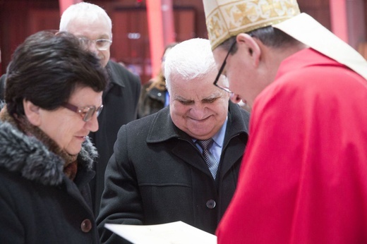 Jubileusze małżeńskie w Świątyni Opatrzności Bożej