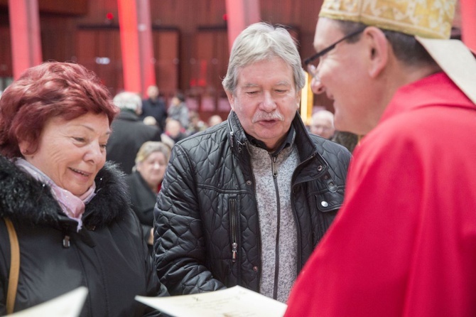 Jubileusze małżeńskie w Świątyni Opatrzności Bożej