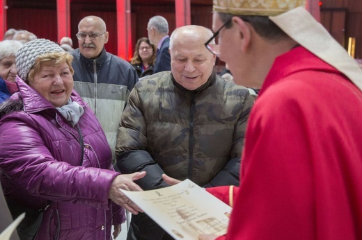 Jubileusze małżeńskie w Świątyni Opatrzności Bożej