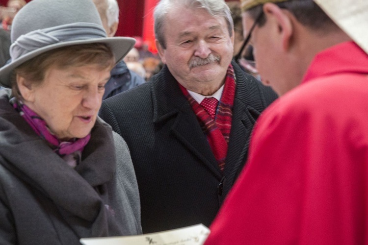 Jubileusze małżeńskie w Świątyni Opatrzności Bożej