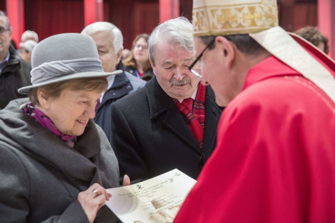 Jubileusze małżeńskie w Świątyni Opatrzności Bożej