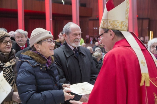 Jubileusze małżeńskie w Świątyni Opatrzności Bożej