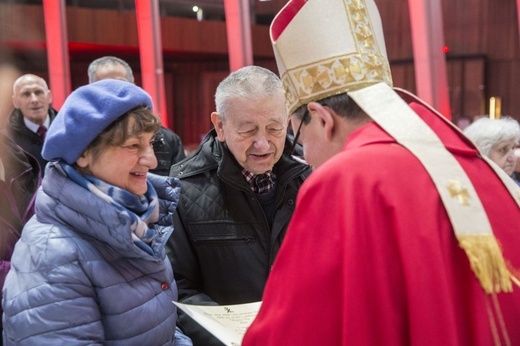 Jubileusze małżeńskie w Świątyni Opatrzności Bożej