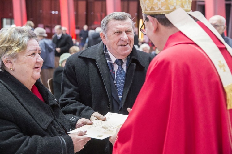 Jubileusze małżeńskie w Świątyni Opatrzności Bożej