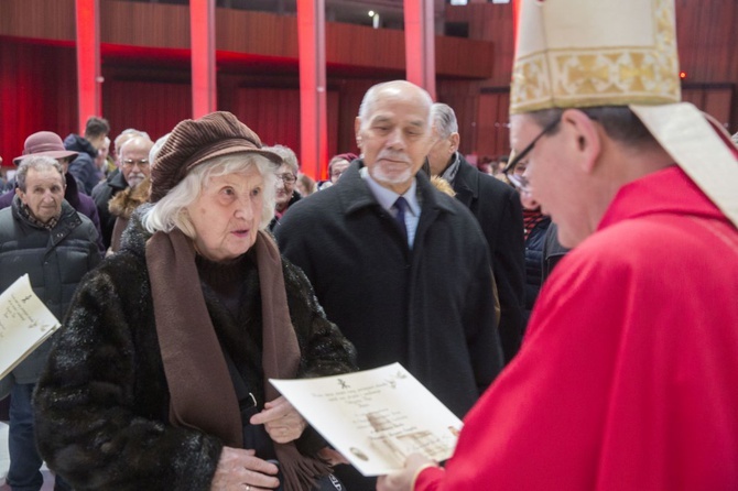 Jubileusze małżeńskie w Świątyni Opatrzności Bożej