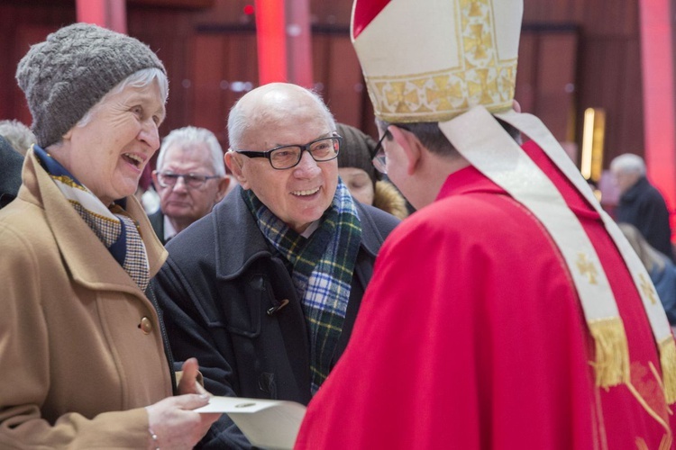 Jubileusze małżeńskie w Świątyni Opatrzności Bożej