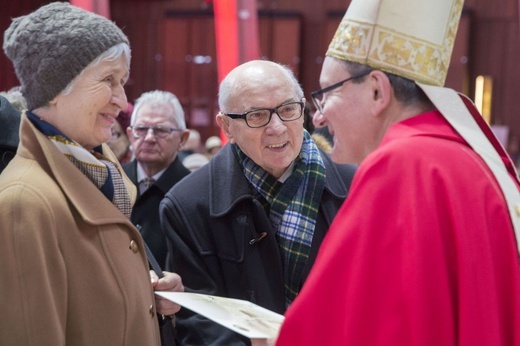 Jubileusze małżeńskie w Świątyni Opatrzności Bożej