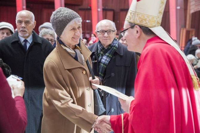 Jubileusze małżeńskie w Świątyni Opatrzności Bożej