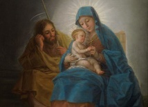 Chusta Maryi i fragment płaszcza św. Józefa