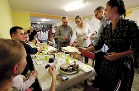 Spotkanie wigilijne w Niepublicznym Przedszkolu Katolickim „Dorotka” w Elblągu.