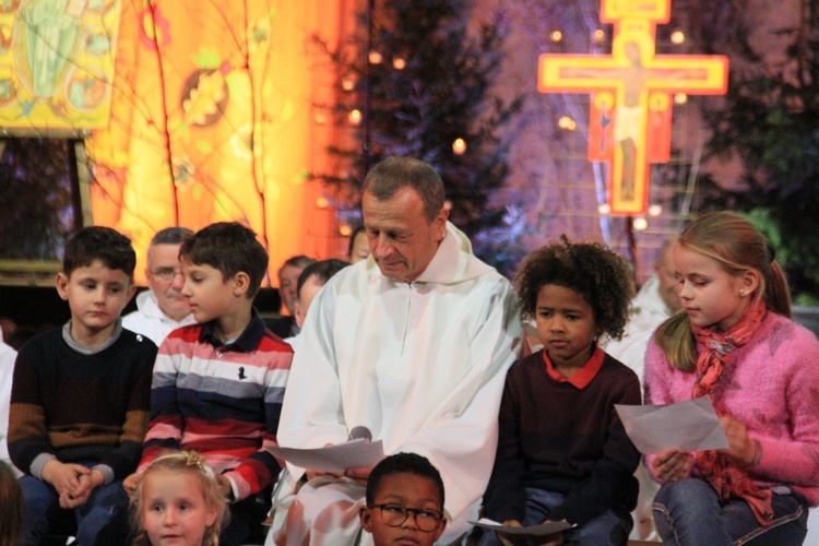 Taizé - Wrocław. Wieczorna modlitwa z bratem Aloisem, przeorem Wspólnoty.