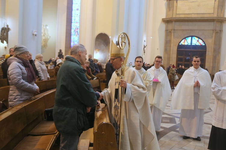 Uroczystość Świętej Bożej Rodzicielki w katowickiej katedrze