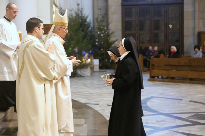 Uroczystość Świętej Bożej Rodzicielki w katowickiej katedrze