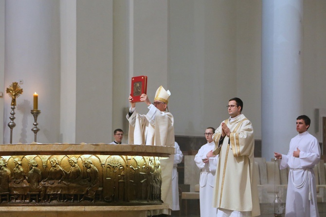 Uroczystość Świętej Bożej Rodzicielki w katowickiej katedrze