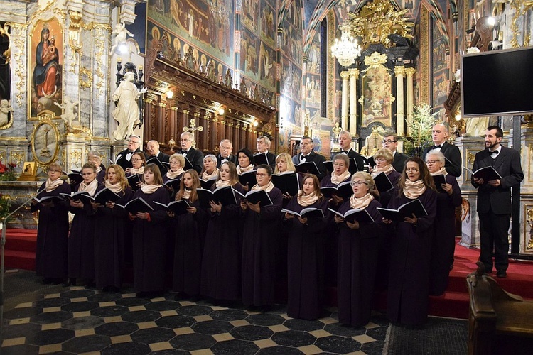 Koncert kolęd w sandomierskiej bazylice