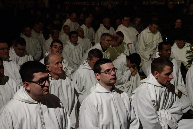 Spotkanie z braćmi z Taizé w kościele Mariackim w Krakowie