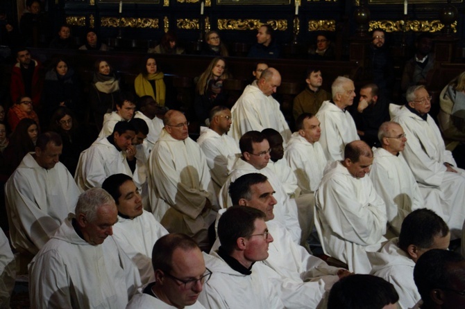 Spotkanie z braćmi z Taizé w kościele Mariackim w Krakowie