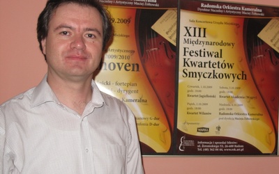 Maciej Żółtowski był dyrektorem artystycznym Radomskiej Orkiestry Kameralnej.
