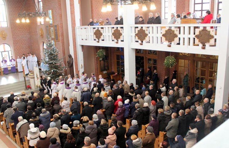 Pogrzeb śp. o. Janusza Cechowego SJ