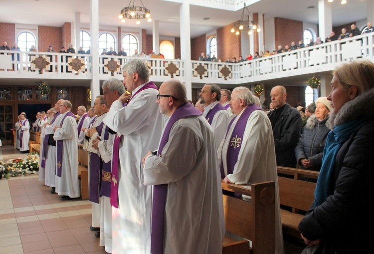 Pogrzeb śp. o. Janusza Cechowego SJ