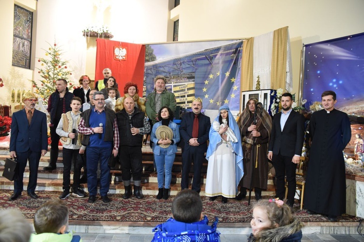 Zespół teatralny z Nowej Jastrząbki.