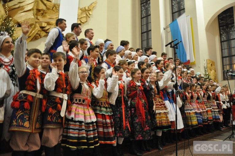 Kolędowanie "Małych Gorzowiaków"