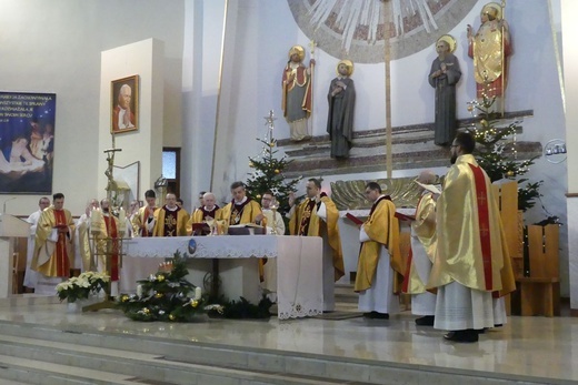Diecezjalny Opłatek Domowego Kościoła u św. Stanisława w Andrychowie - 2020