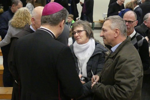 Diecezjalny Opłatek Domowego Kościoła u św. Stanisława w Andrychowie - 2020