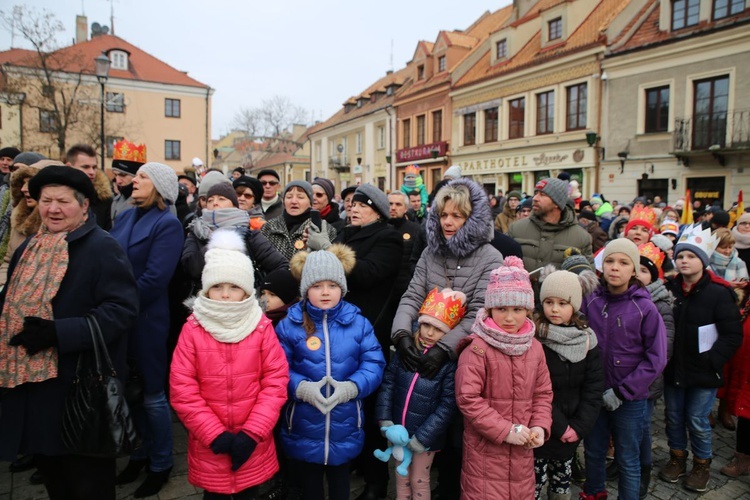 Orszak Trzech Króli w Sandomierzu 