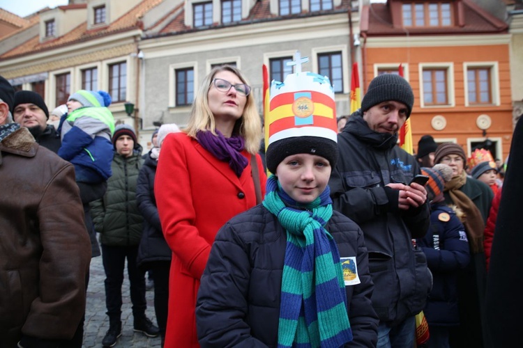 Orszak Trzech Króli w Sandomierzu 