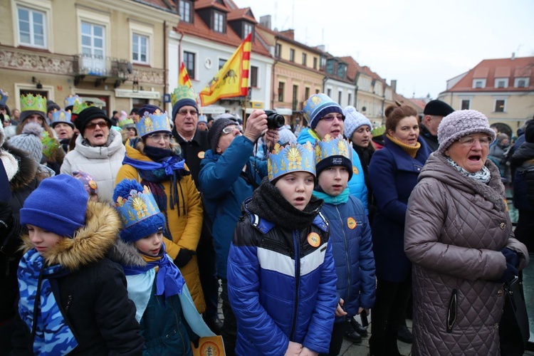 Orszak Trzech Króli w Sandomierzu 