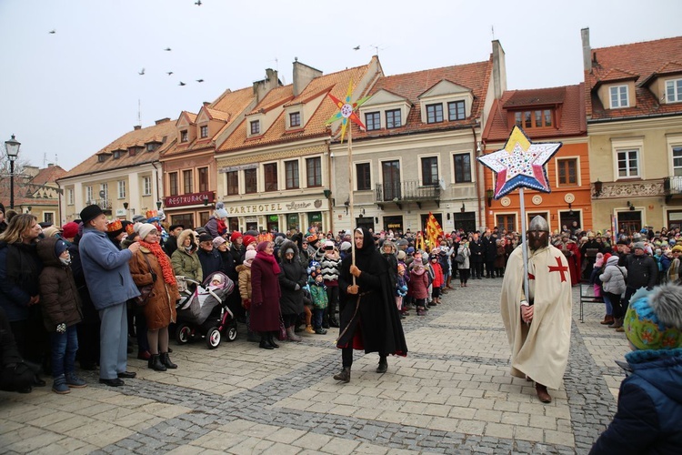 Orszak Trzech Króli w Sandomierzu 