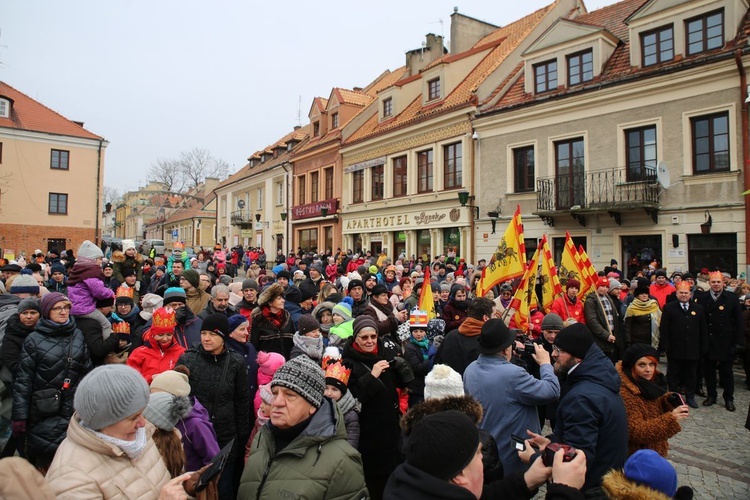 Orszak Trzech Króli w Sandomierzu 