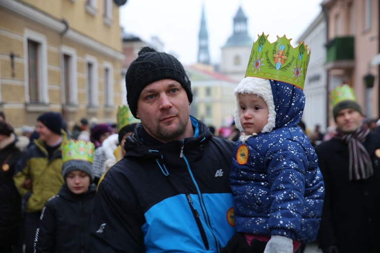 Orszak Trzech Króli w Sandomierzu 